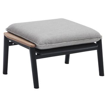 Alzano voetenbank zand rope aluminium antraciet, Tuin en Terras, Tuinmeubel-accessoires, Ophalen of Verzenden, Nieuw
