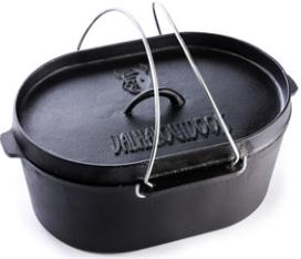 Dutch Oven 9L Ovaal Valhal Outdoor AANBIEDING!, Ophalen of Verzenden, Nieuw