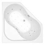 Whirlpoolbad INOA hoekbad, Allibert, INTENSIA, Wit, Nieuw