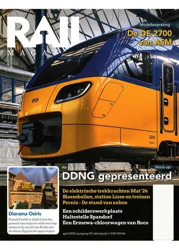 Rail Magazine abonnement 10 nummers cadeau abonnement, Verzenden, Nieuw, Sport en Vrije tijd