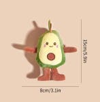 Avocado Hondenspeelgoed –Pluche Knuffel en Kauwspeeltje 15cm, Verzenden, Nieuw