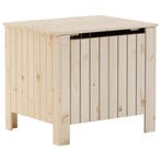 Houten Kist met Deksel 60x49x54 | Laatste Stuk!, Huis en Inrichting, Woonaccessoires | Kisten, Minder dan 50 cm, 50 tot 100 cm