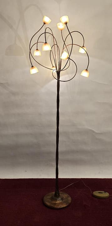 Lumi Design vloerlamp Willow 132 Refurbished, Ophalen, Overige materialen, Zo goed als nieuw, Klassiek