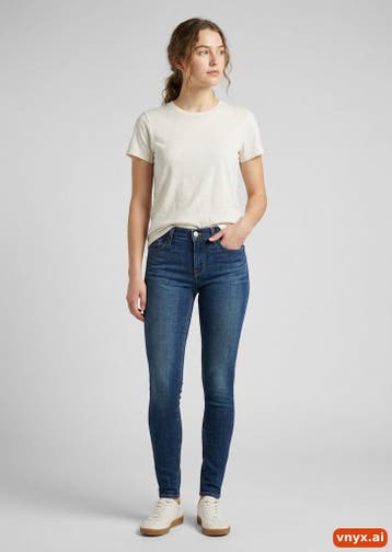 Levis Jeans Dames maat WW24 / L31 Blauw Vintage, Ophalen of Verzenden, Nieuw