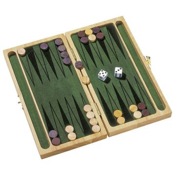Goki houten backgammon spel voor ki van €28,99 voor €14,49, Ophalen of Verzenden, Nieuw
