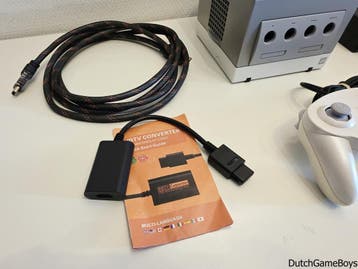 Nintendo Gamecube - Console - Pearl White + Mod + Viper Case, Verzenden, Gebruikt