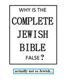 Why is the Complete Jewish bible not so Jewish?, Nieuw, Divers, Jodendom