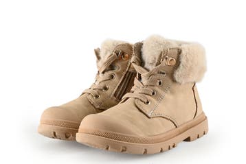 Milo &amp; Mila Boots Meisjes in maat 26 Beige, Verzenden, Jongen of Meisje, Schoenen, Zo goed als nieuw