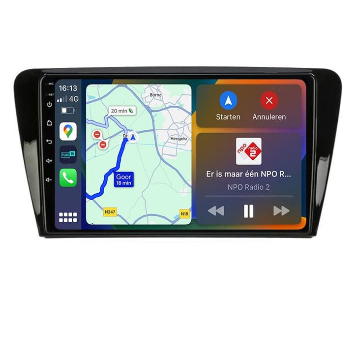 Android navigatie radio Skoda Octavia 2013-2018, Android..., Auto diversen, Autoradio's
