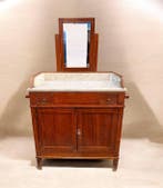 Toiletset - Hout, Marmer - Toelettage fijn 1800