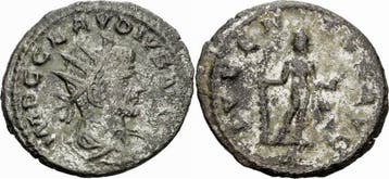 269 Roemisches Kaiserreich Claudius Ii Gothicus Antoninia..., Verzenden