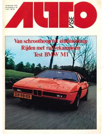 1979 AUTOVISIE MAGAZINE 25 NEDERLANDS, Boeken, Nieuw, Author