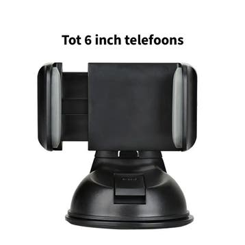 Slimtron autohouder met klem - stabiele zuignap, Ophalen of Verzenden, Nieuw
