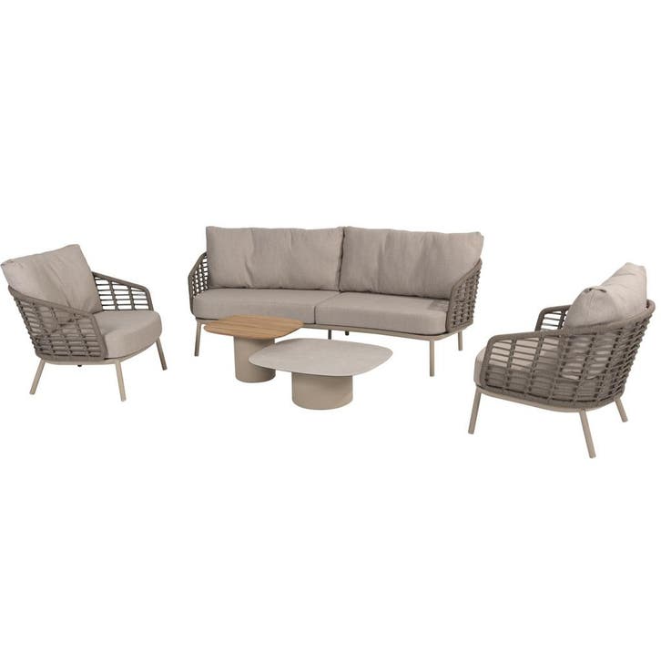 Puglia stoel bank loungeset 5 delig organic latte Taste 4SO, Tuin en Terras, Tuinsets en Loungesets, Nieuw, Ophalen of Verzenden