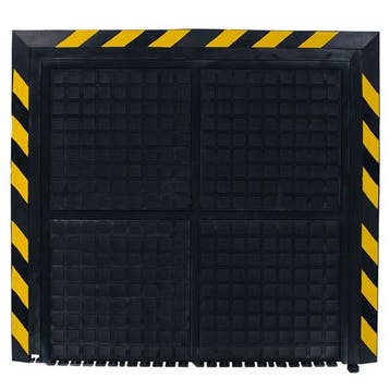 Hog Heaven Linkable modulaire rubber werkplaatsmat - Geel, Verzenden, Nieuw