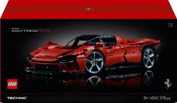 LEGO Technic Ferrari Daytona SP3 Raceauto Collectible voor, Verzenden, Nieuw