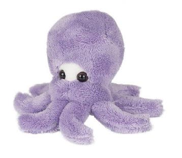 Pluche octopus - knuffel - paars - 15 cm - dierenknuffel, Kinderen en Baby's, Speelgoed | Knuffels en Pluche, Verzenden, Nieuw