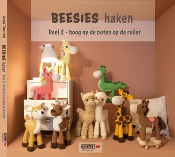 Beesies Haken Deel 2 - Hoog op de poten en roller - Haakpr, Ophalen of Verzenden, Nieuw