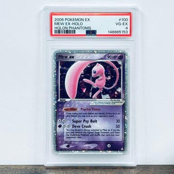 Pokémon Graded card - Mew ex 100 – Pokémon - PSA 4, Nieuw