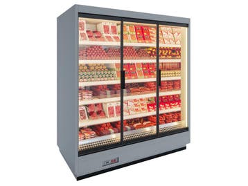 Apella HD wandkoeling met trekdeuren B187,5xD86xH200cm -, Nieuw in verpakking