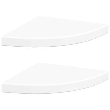 Wandplank hoek 35x35cm | Modern Wit | Laatste Stuk!, Ophalen of Verzenden, Zo goed als nieuw