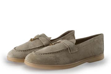 Nelson Loafers in maat 40 Bruin, Kleding | Dames, Schoenen, Bruin, Verzenden, Overige typen, Zo goed als nieuw