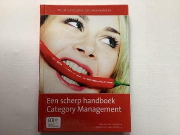 Een scherp handboek category management - E. van Groesen, Boeken, Verzenden, Zo goed als nieuw, E. van Groesen
