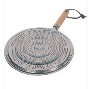 Benson Sudderplaat - Vlamverdeler - Ø 21 cm - Houten Hand.., Ophalen of Verzenden, Nieuw