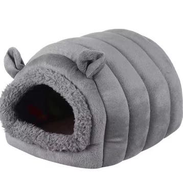 Warm Huisdierbed Fleece Nest Hut voor Kleine Dieren, Verzenden