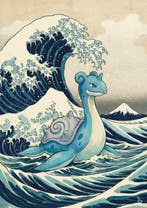 ANDSAL - Lapras Kanagawa okinami ura  Ukiyo-e Limited, Nieuw