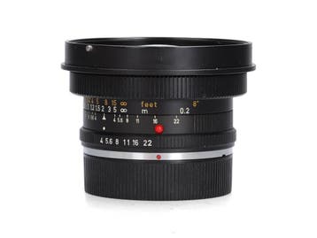 Leica Super-Angulon-R 21mm f/4 - Groothoeklens, Ophalen of Verzenden, Zo goed als nieuw, Leica