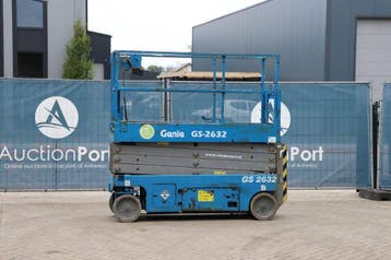 Veiling: Schaarlift Genie GS-2632 Elektrisch 10m 2014, Ophalen