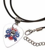 Doodshoofd plectrum ketting, sleutelhanger of oorbellen, Ophalen of Verzenden, Nieuw