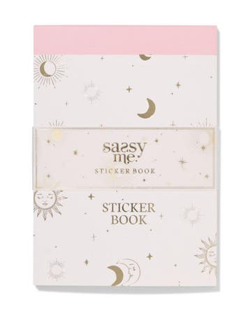 HEMA Sassy me stickerboek 14.9x10.5cm zonnetje, Verzenden, Nieuw