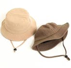 Kinder hoedje effen beige of bruin, Verzenden, Nieuw, Sweet-One, Jongen of Meisje