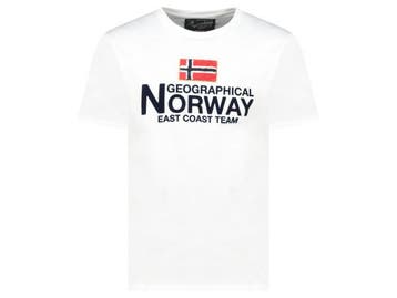 Veiling - Geographical Norway Jacky Shirt Wit - XXL, Kleding | Heren, T-shirts, Nieuw