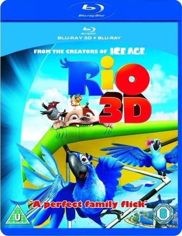 Rio 3D (3D & 2D Blu-ray) (Blu-ray), Verzenden, Gebruikt