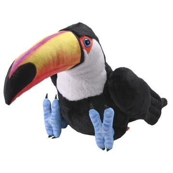 Wild Republic toekan knuffel - pluche - 33 cm - tropische, Verzenden, Nieuw
