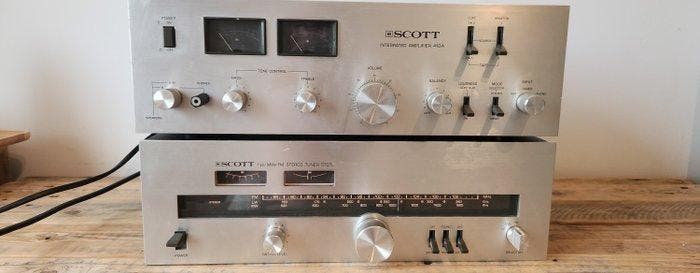 Scott - 410A - 570TL Hifi-set, Audio, Tv en Foto, Radio's