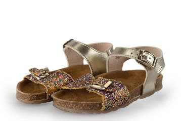 Keq Sandalen Meisjes in maat 26 Goud, Verzenden, Jongen of Meisje, Keq, Schoenen