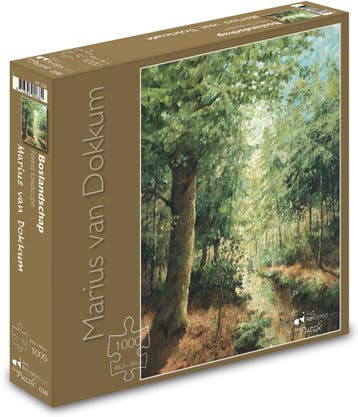 Marius van Dokkum - Boslandschap Puzzel (1000 stukjes) | Art, Verzenden, Nieuw