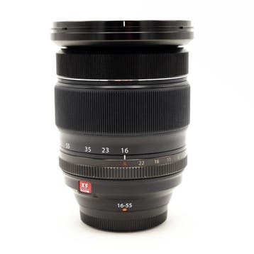 Fujifilm XF 16-55mm F2.8 R LM WR Objectief (Occasion), Ophalen of Verzenden, Zo goed als nieuw, Groothoeklens, Zoom