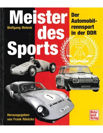 MEISTER DES SPORTS, DER AUTOMOBILRENNSPORT IN DER DDR, Nieuw, Author