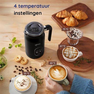 2dekans | Safecourt Kitchen Melkopschuimer 4-in-1 –, Ophalen of Verzenden, Zo goed als nieuw