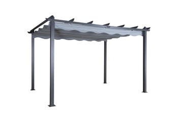 Pergola Eva  Grijs  Aluminium  295x295cm  The Outsider, Verzenden, Nieuw