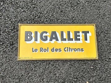 Bigallet / G.De Andreis Marseille - Plaque - Metaal