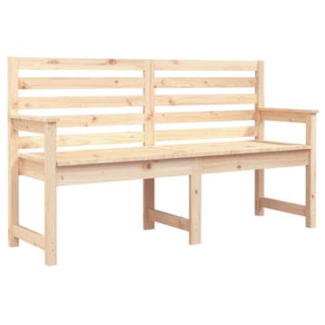 Parkbank grenenhout | 47% Korting, Ophalen of Verzenden, Zo goed als nieuw, Hout