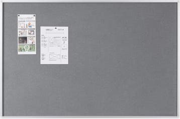 Prikbord 90x60 cm grijs - 39% korting (Retoertje), Ophalen of Verzenden, Gebruikt, Overige typen