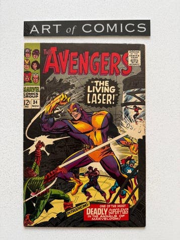 The Avengers #34 - 1st Appearance Of The Living Laser - 1, Nieuw