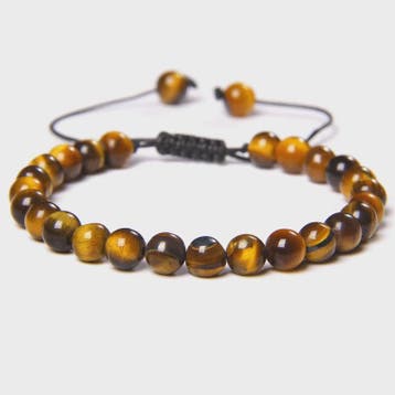 Blauwe Tijgeroog Kralen Armband 6MM - Natuursteen Meditatie, Sieraden, Tassen en Uiterlijk, Edelstenen, Verzenden, Nieuw